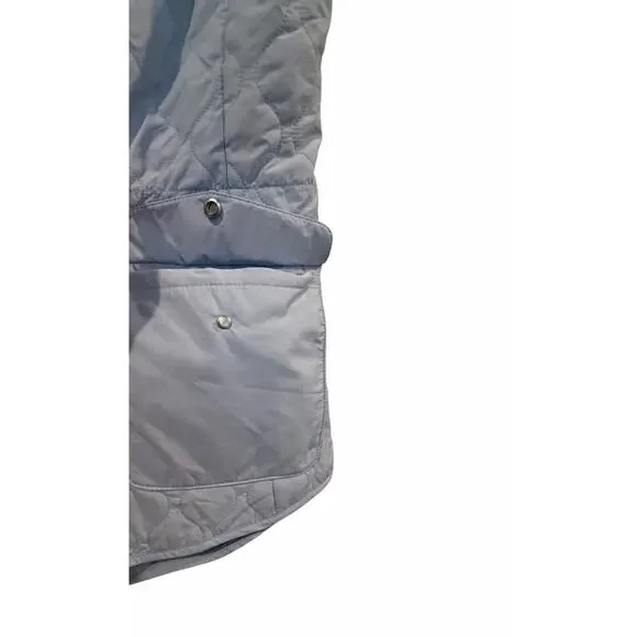 PETER MILLAR Addison Quilted Travel Vest ICE BLUE Women’s M Golf Outdoor Luxury - Picture 12 of 16